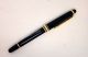 Montblanc Meisterstuck Classique Gold & Black Rollerball Pen (3)_th.jpg